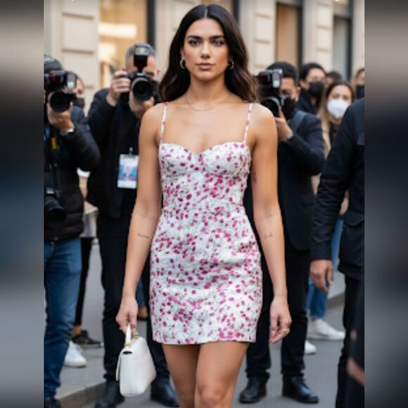 Dolce & Gabbana Dresses & Skirts - NWOT Dolce & Gabanna floral silk Spaghetti StrapY2k mini dress